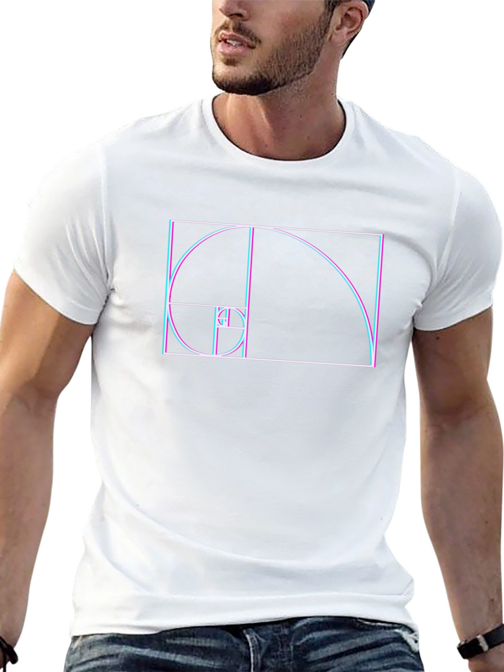 Golden Ratio T-Shirt - Fibonacci Sequence Design