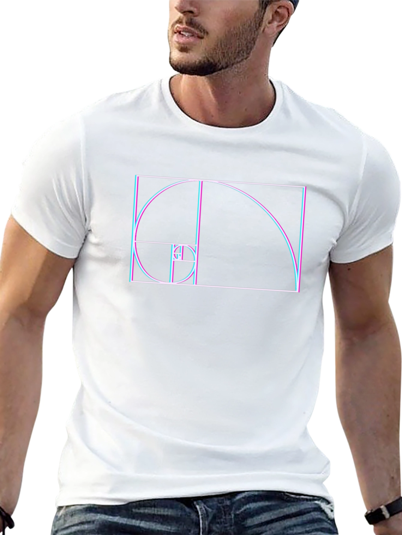 Golden Ratio T-Shirt - Fibonacci Sequence Design