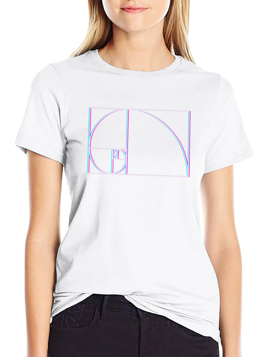 Golden Ratio T-Shirt - Fibonacci Sequence Design
