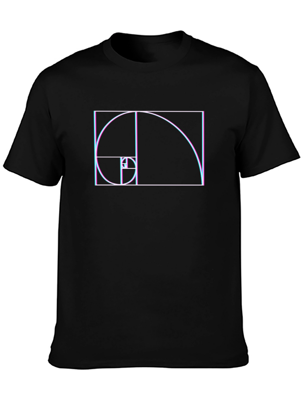 Golden Ratio T-Shirt - Fibonacci Sequence Design