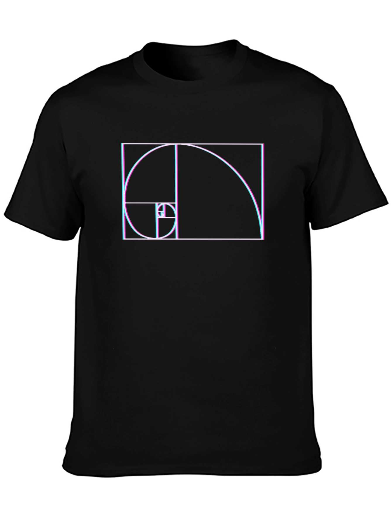 Golden Ratio T-Shirt - Fibonacci Sequence Design