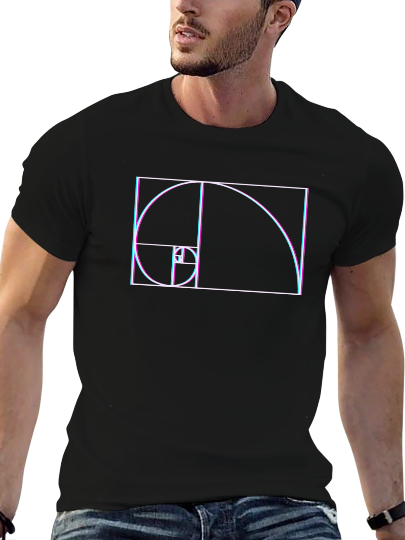 Golden Ratio T-Shirt - Fibonacci Sequence Design