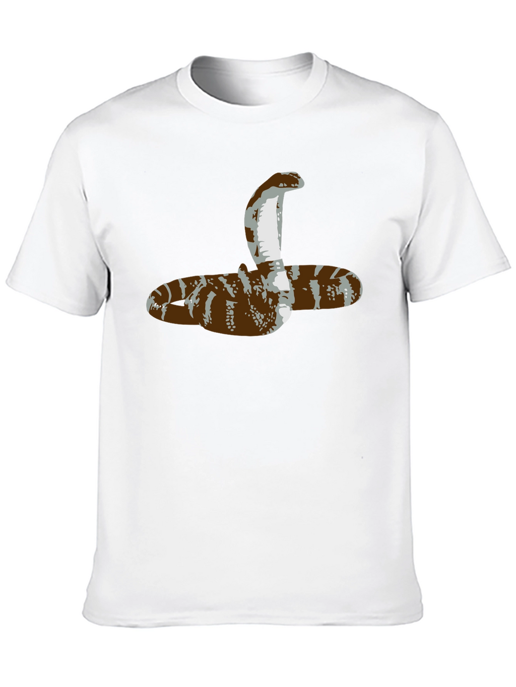 Cobra Snake Graphic Tee - Mens Black T-Shirt