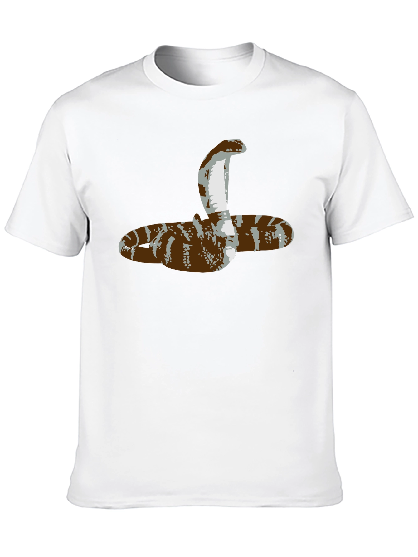 Cobra Snake Graphic Tee - Mens Black T-Shirt