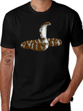 Cobra Snake Graphic Tee - Mens Black T-Shirt