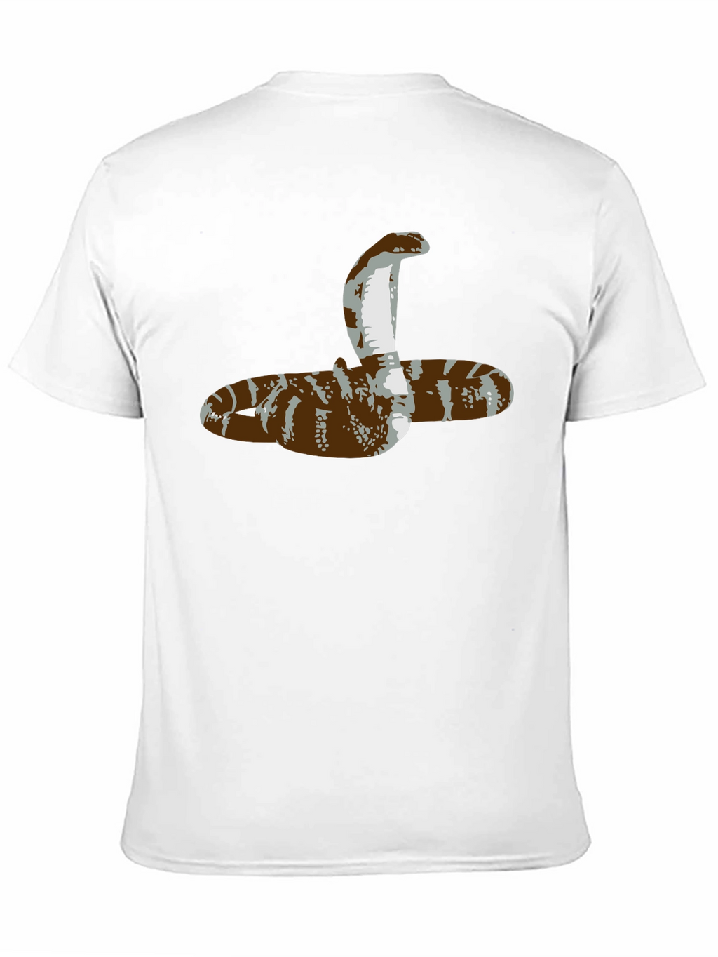 Cobra Snake Graphic Tee - Mens Black T-Shirt