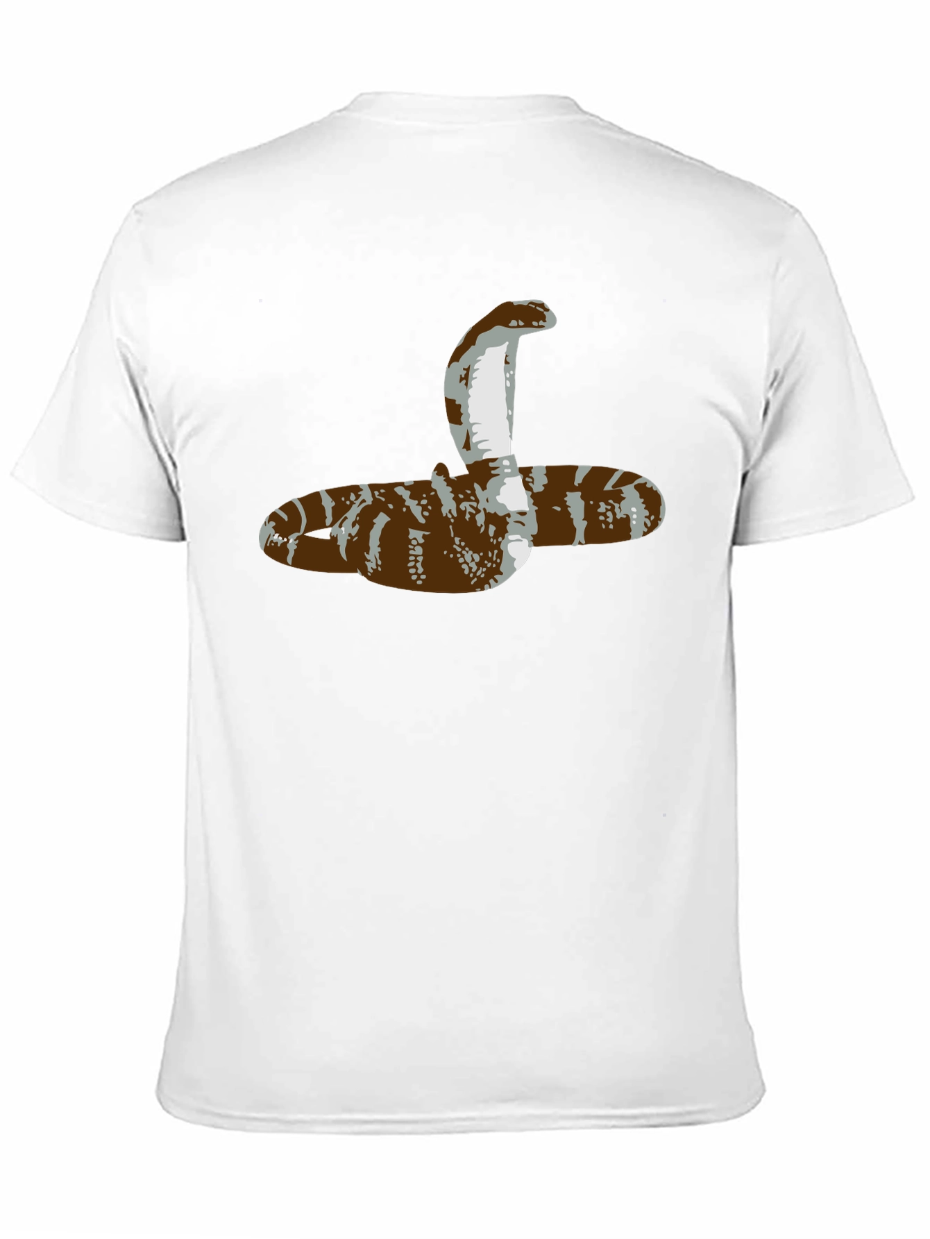 Cobra Snake Graphic Tee - Mens Black T-Shirt
