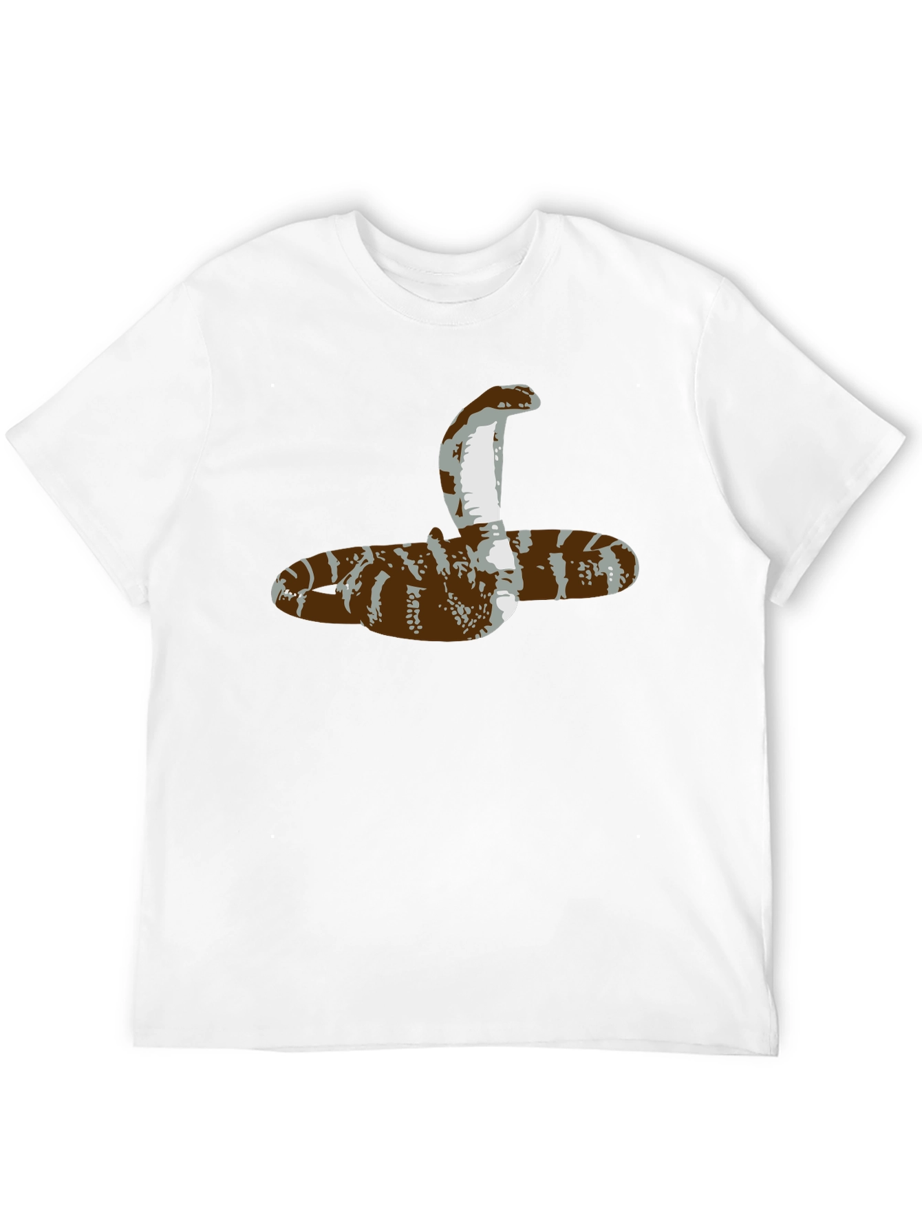 Cobra Snake Graphic Tee - Mens Black T-Shirt