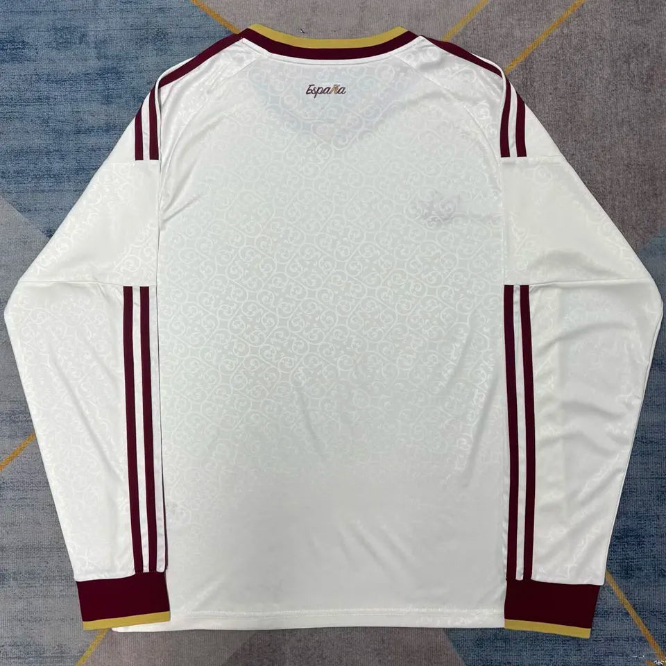 2026/27 Spain Away White Fans Soccer Jersey Back