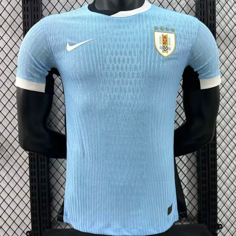2024/25 Uruguay Home Blue Playe Version Jersey 乌拉圭 Front