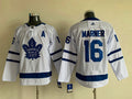 Men's Toronto Maple Leafs Mitch Marner #16 White Player Game Jerseys