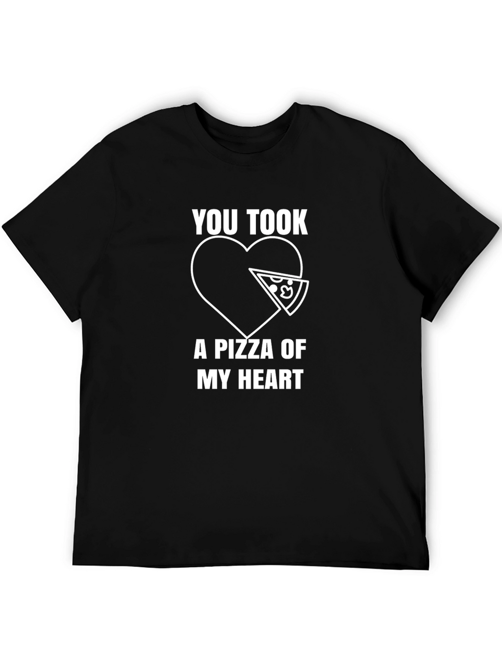Pizza My Heart Graphic Tee - Food Lover Shirt