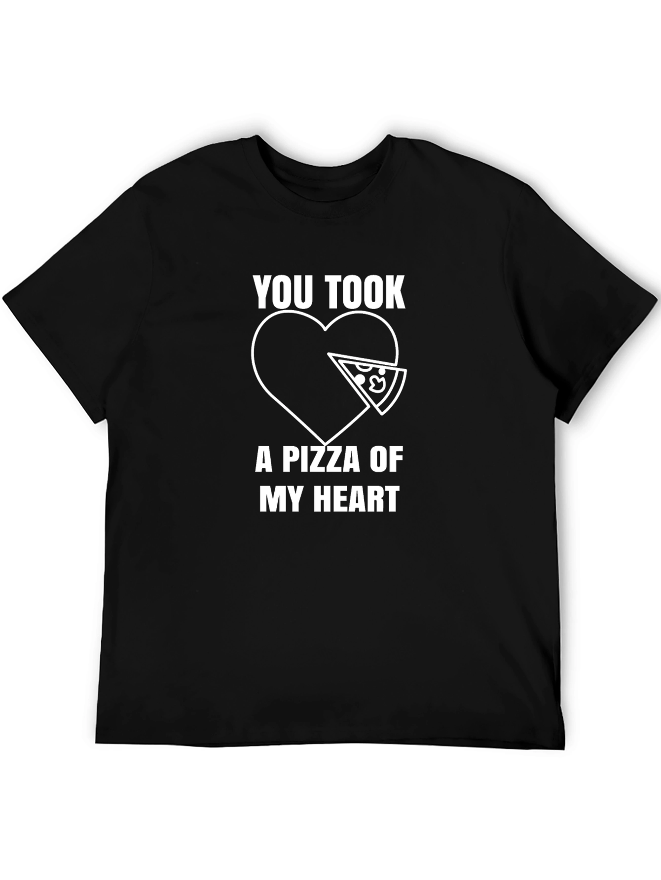 Pizza My Heart Graphic Tee - Food Lover Shirt