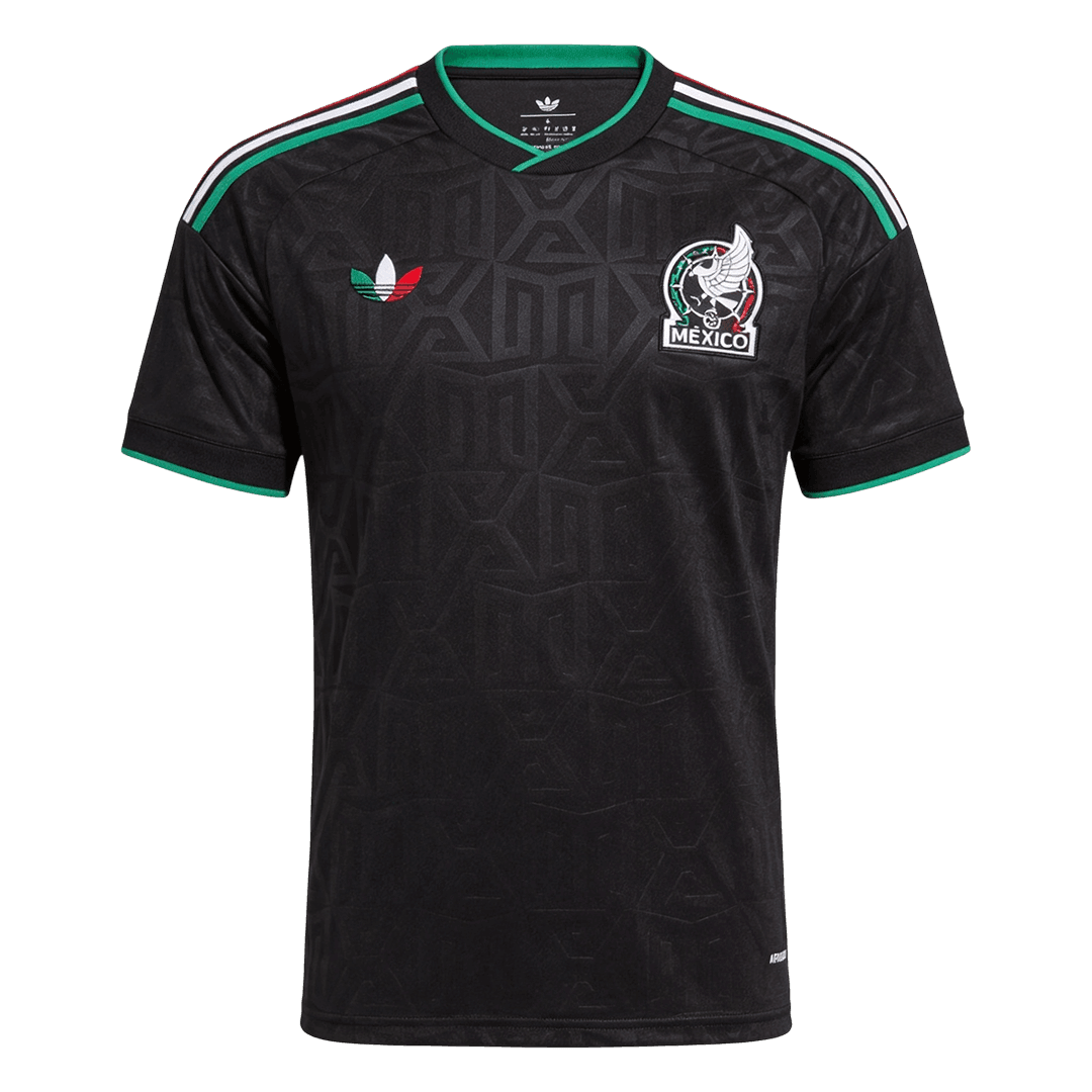 Men Fan Mexico Third Soccer Jersey World Cup 2026 Black Front