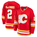 Men's Calgary Flames Al Macinnis #2 Red Breakaway Retired Player Jerseys