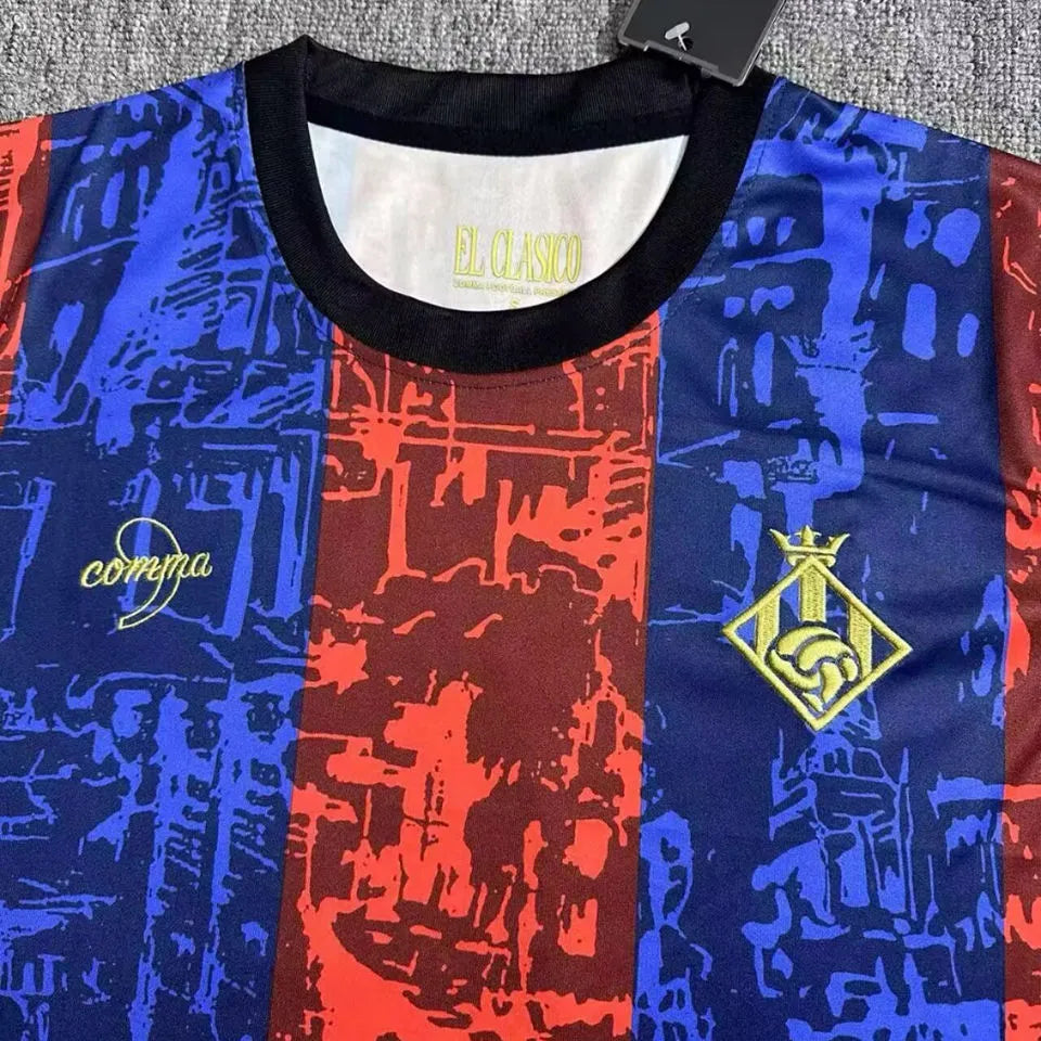 2025 BA x Argentina Special Edition Fans Soccer Jersey 巴傻 x 阿根~ Detail 3