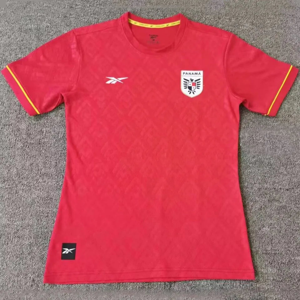 2024/25 Panama Home Red Fans Soccer Jersey 圆领 Front