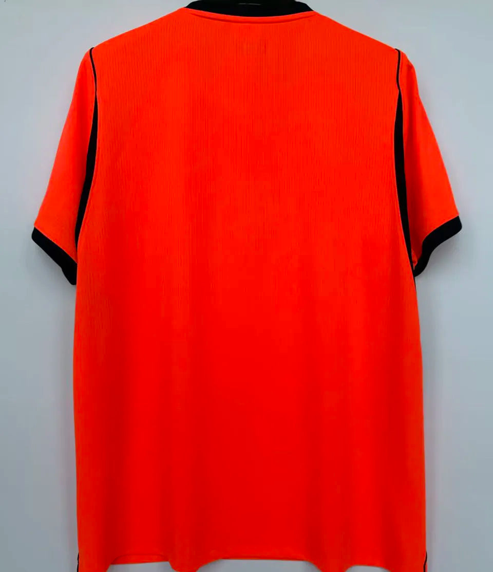 2026/27 NL Home 1:1 Quality Orange Fans Soccer Jersey (Have Right Patch 有右臂章 白底黑字） Detail 1
