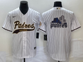Men's San Diego Padres White Replica Team Jerseys Joint Edition