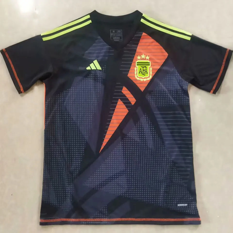 2024/25 Argentina Goalkeeper Fans Soccer Jersey Front