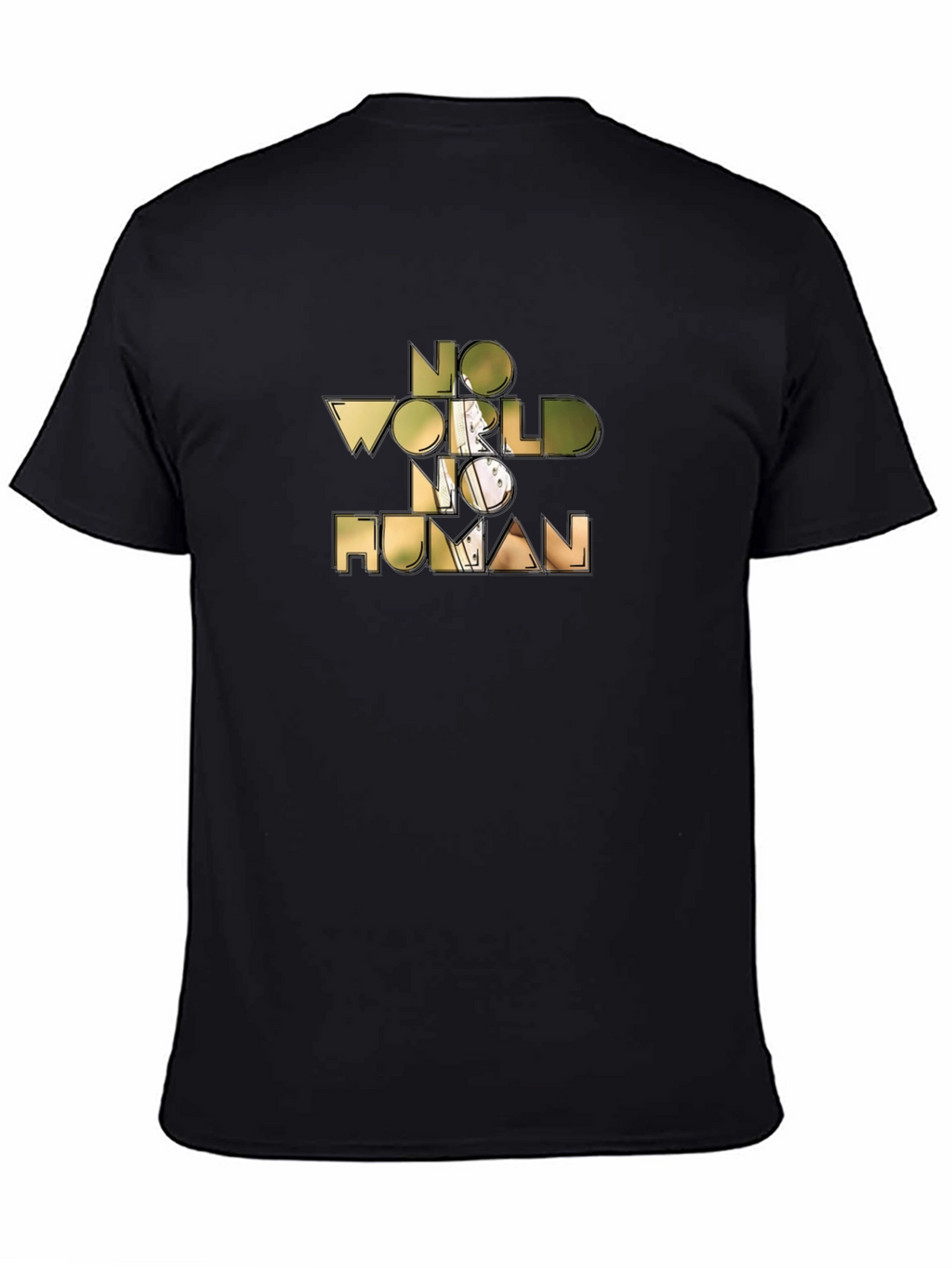 No World No Human Graphic Tee