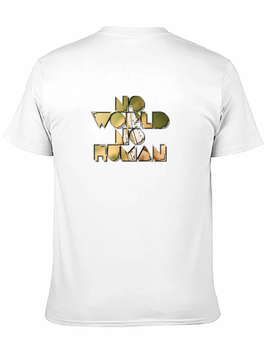 No World No Human Graphic Tee