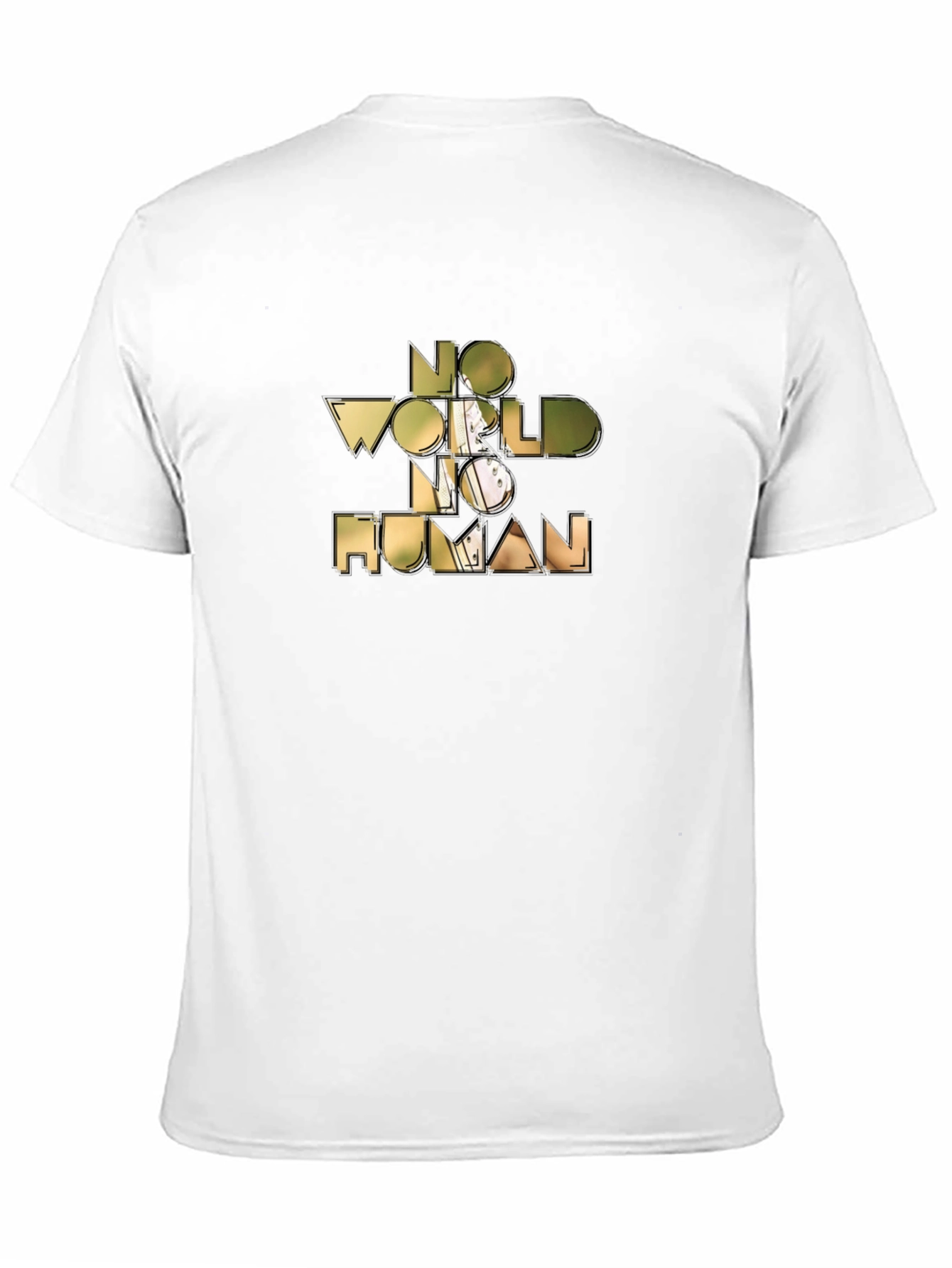 No World No Human Graphic Tee