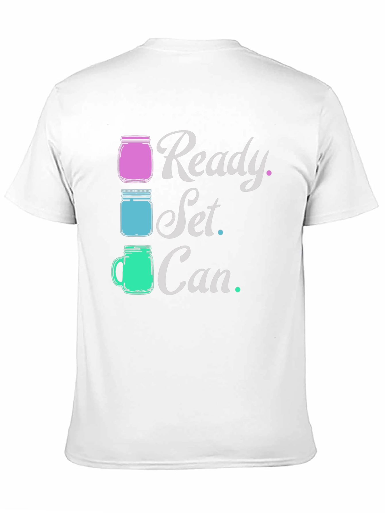 Ready Set Can T-Shirt Black Graphic Tee