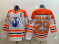 Men's Edmonton Oilers Leon Draisaitl #29 White Breakaway Player Jerseys