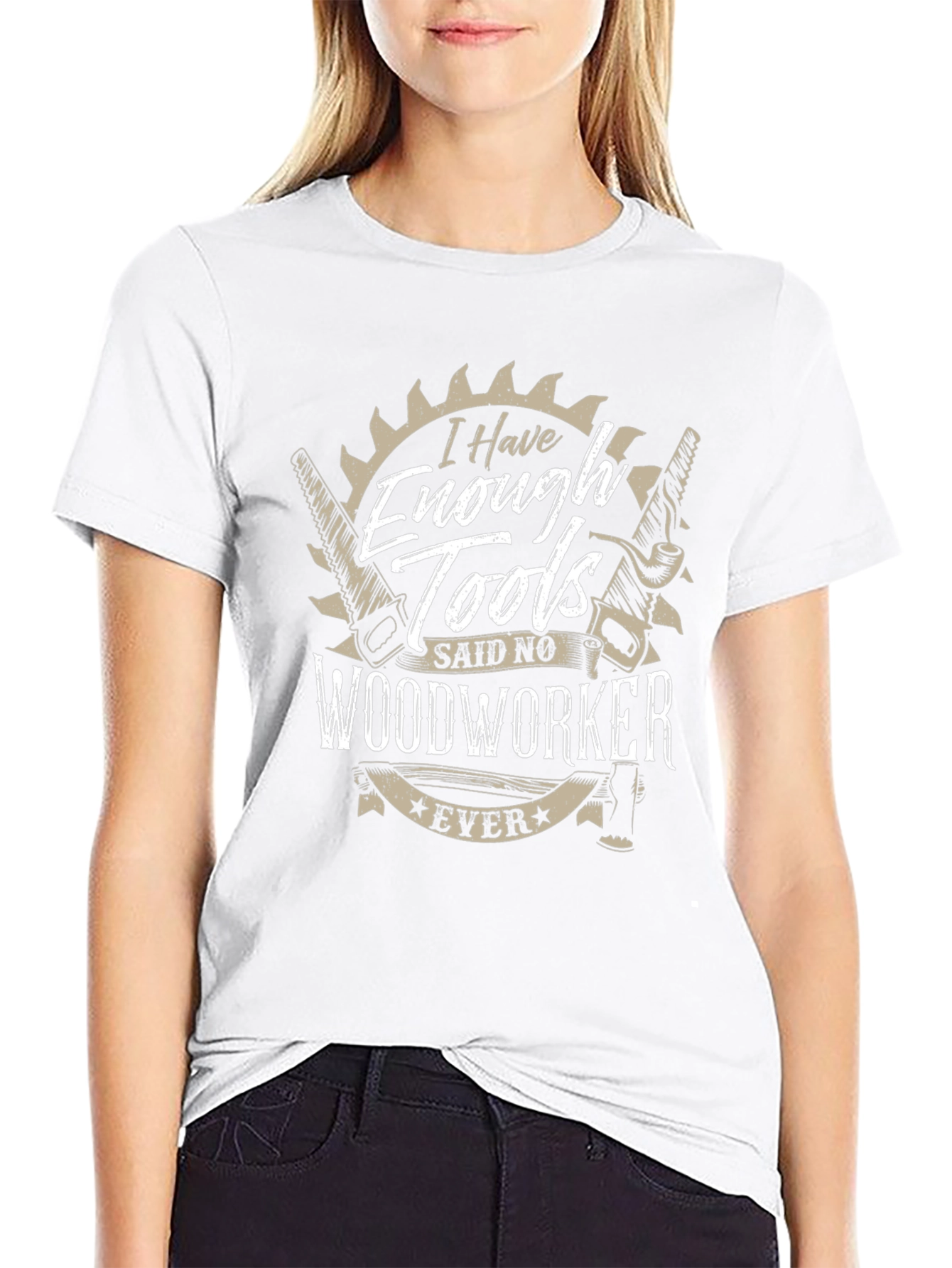 Funny Woodworker T-Shirt - Enough Tools