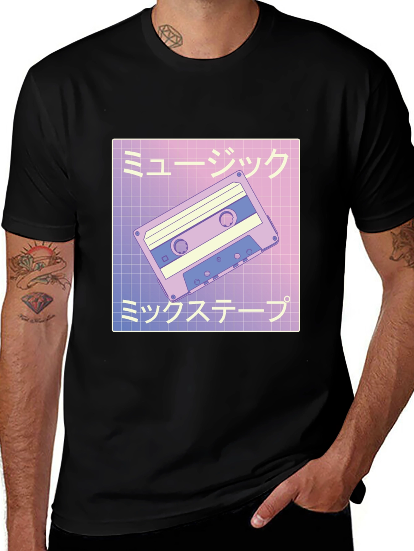 Retro Cassette Mix T-Shirt
