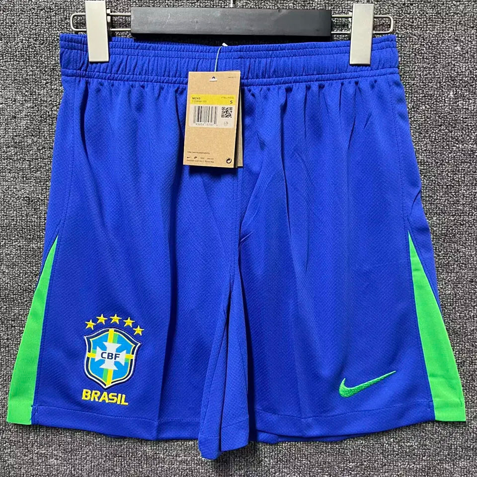 2026/27 Brazil Special Edition Blue Fans Soccer Jersey Detail 4