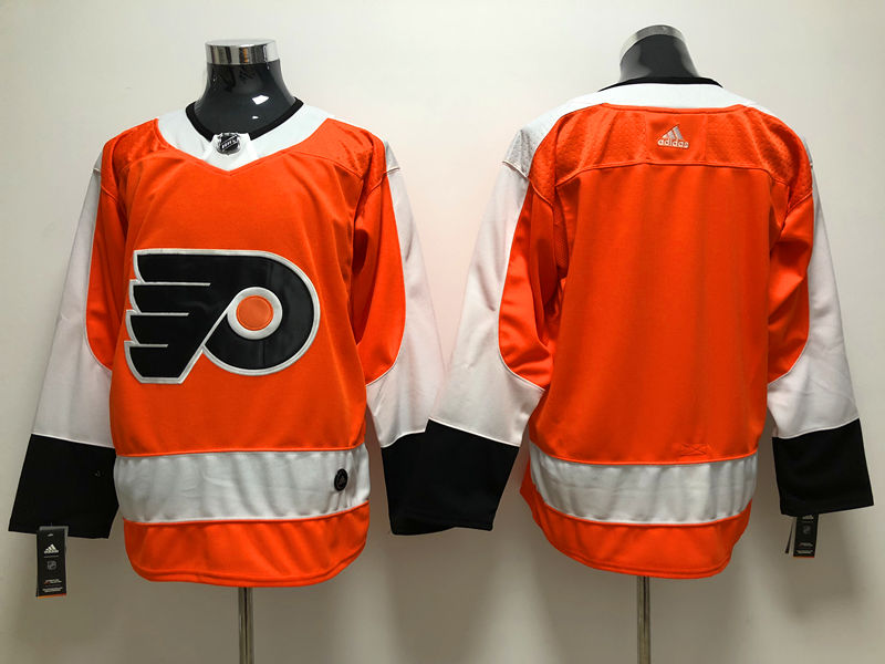 Men's Philadelphia Flyers Burnt Orange Home Premier Breakaway Blank Jerseys