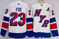 Men's New York Rangers Adam Fox #23 White Player Game Jerseys