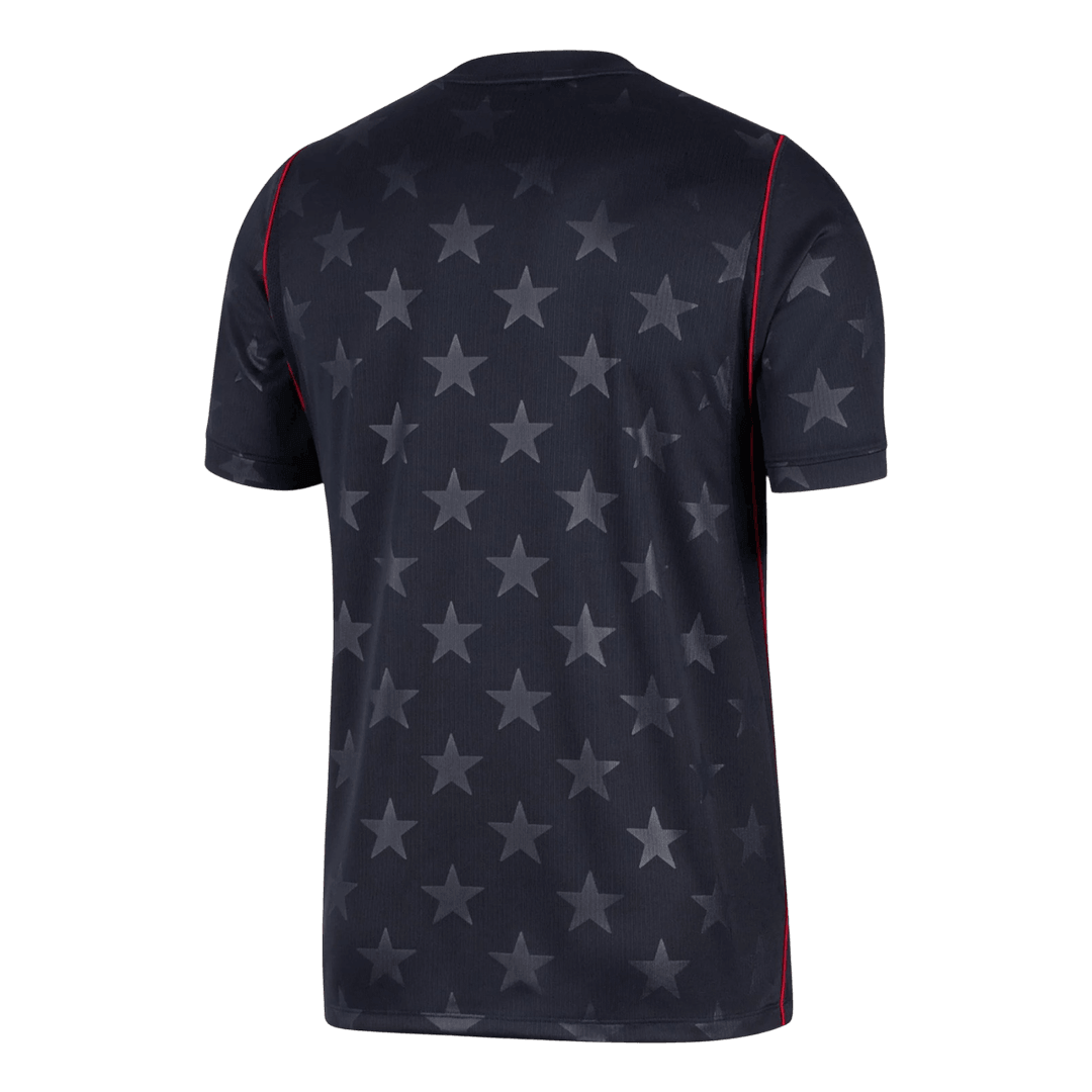 USA Away Soccer Jersey World Cup 2026 Black Back