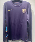 2024/25 England Away Long Sleeve Soccer Jersey Front