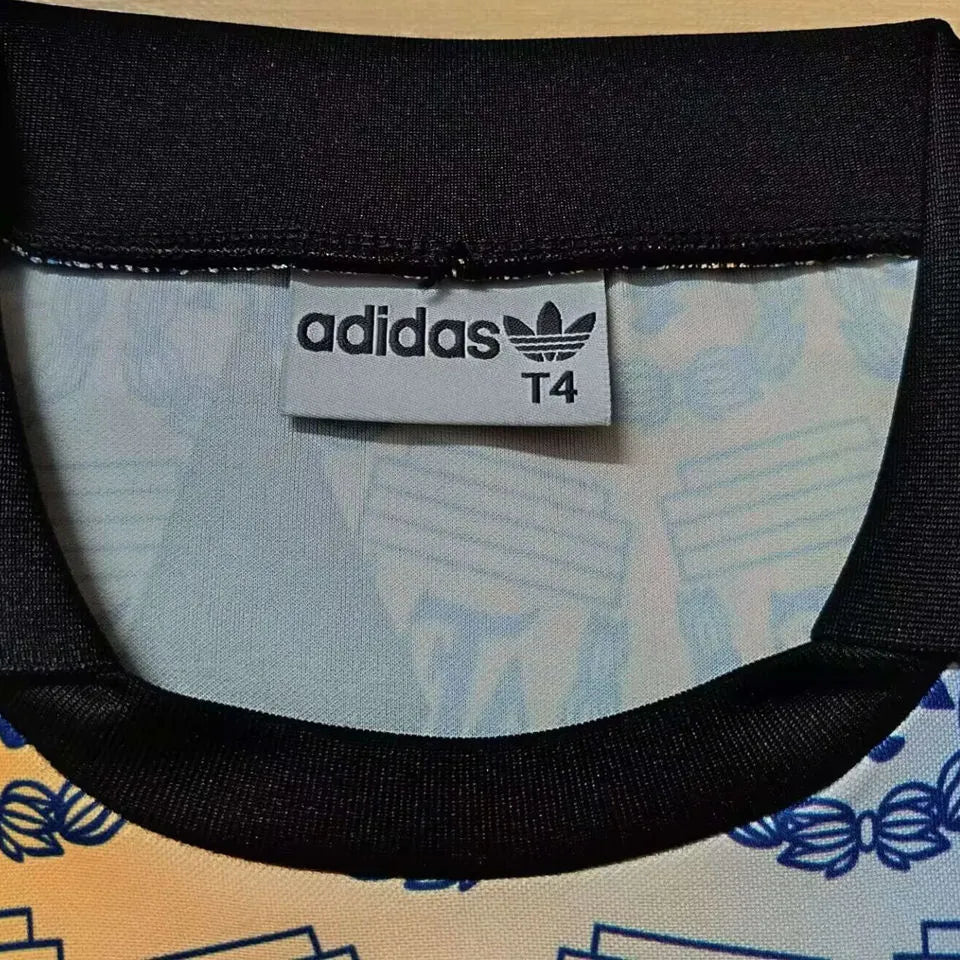 1993/1994 Argentina GK Retro Long Sleeve Soccer Jersey Detail 4