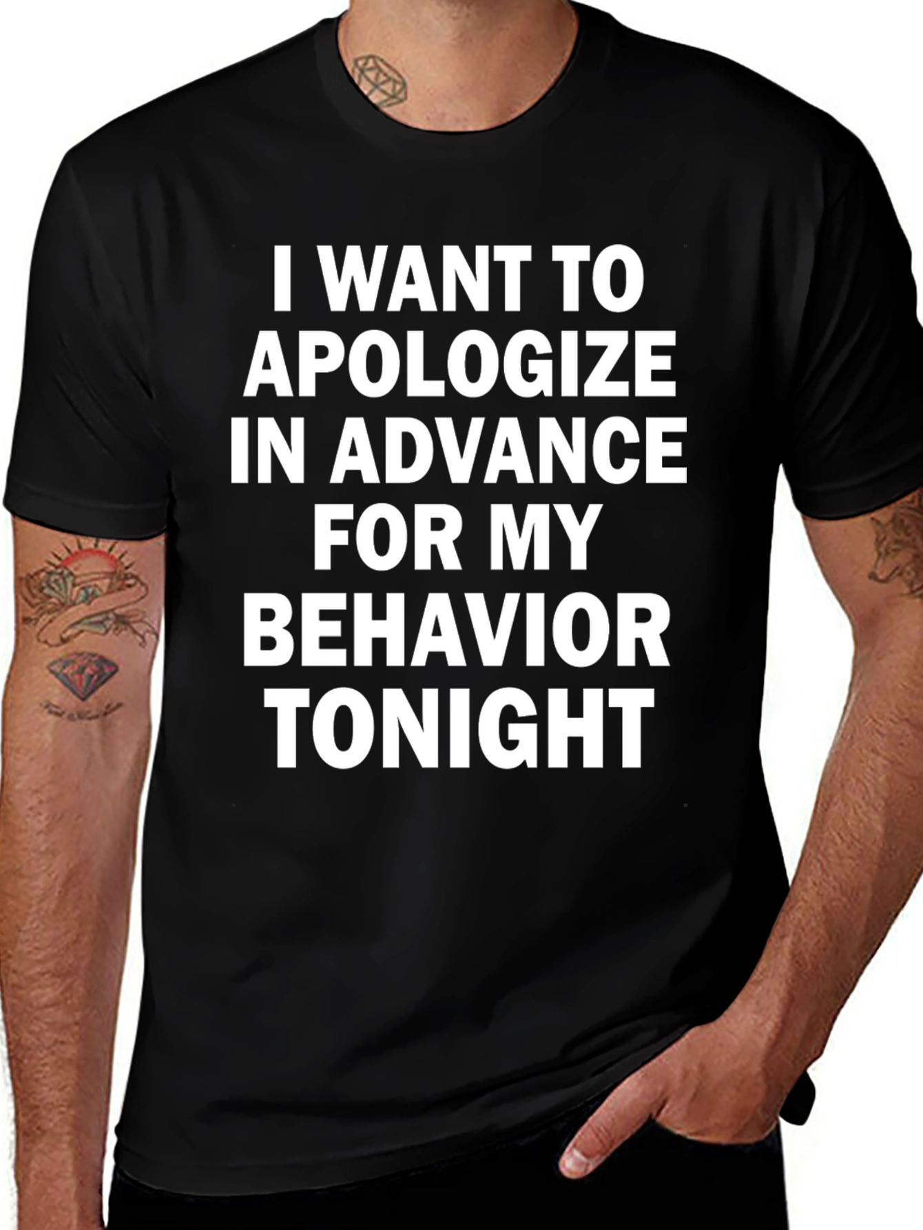Apologize In Advance Humor T-Shirt