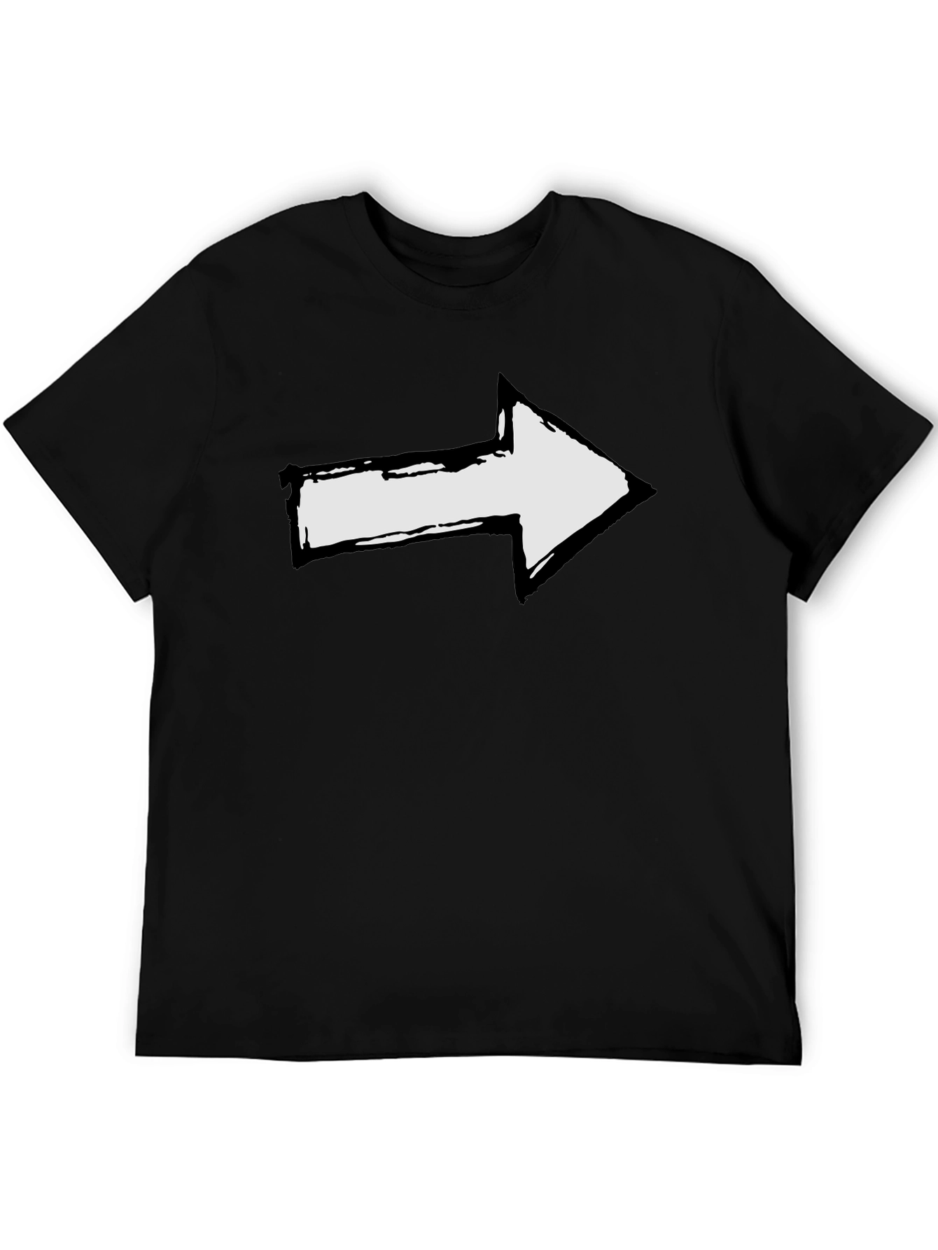 Right Arrow Graphic Tee - Bold Direction T-Shirt