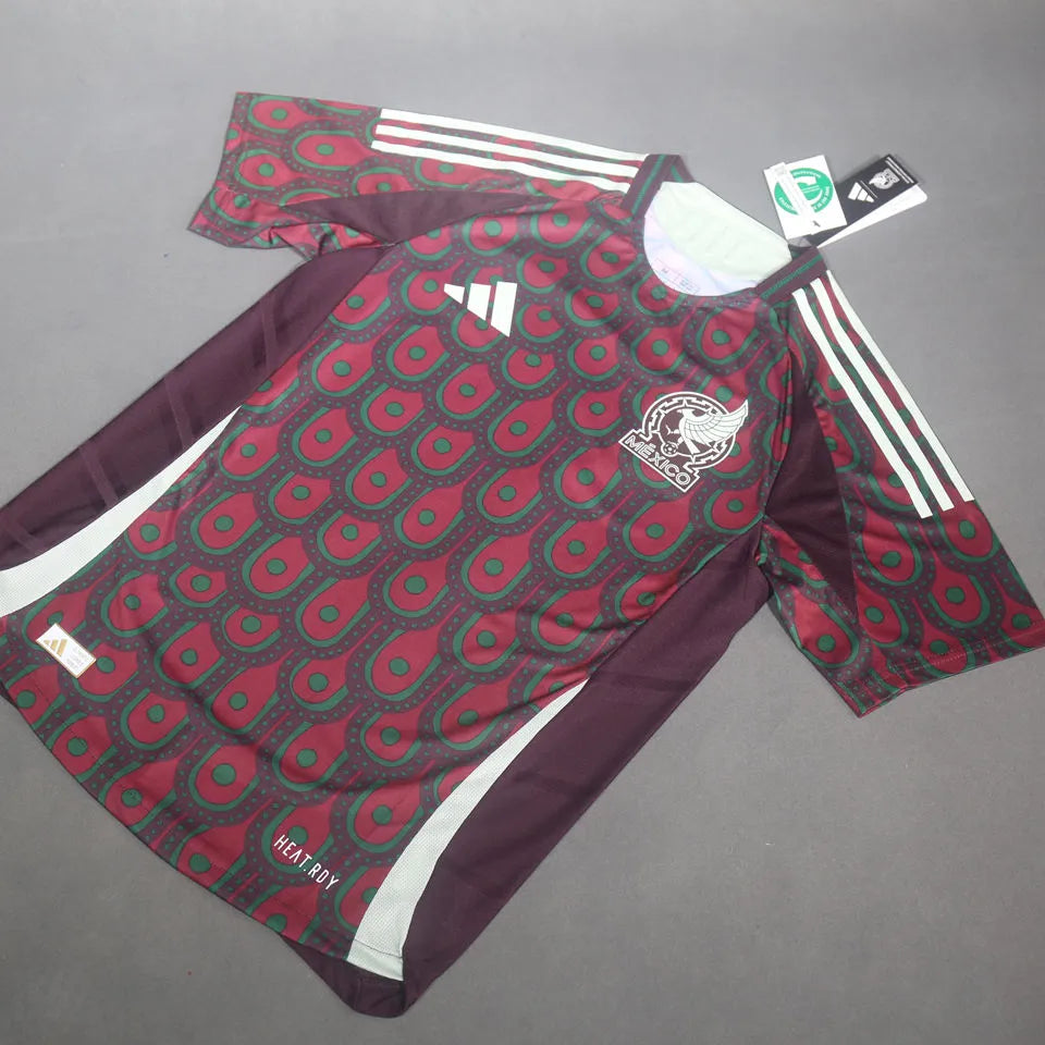 2024/25 Mexico Home Player Version Soccer Jersey Detail 2
