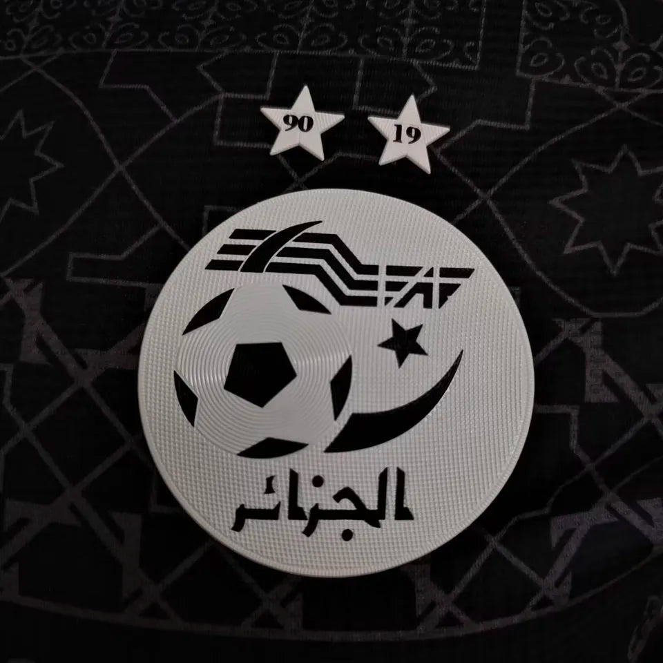 2025 Algeria Special Edition Pink Player Version Jersey A33 Detail 1