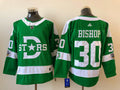 Men's Dallas Stars Ben Bishop #30 Green Breakaway Player Jerseys
