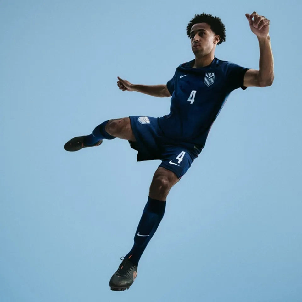 2026/27 U.S 1:1 Quality Away Black Fans Soccer Jersey (Have Right Patch 有右臂章 白底黑字） Detail 2