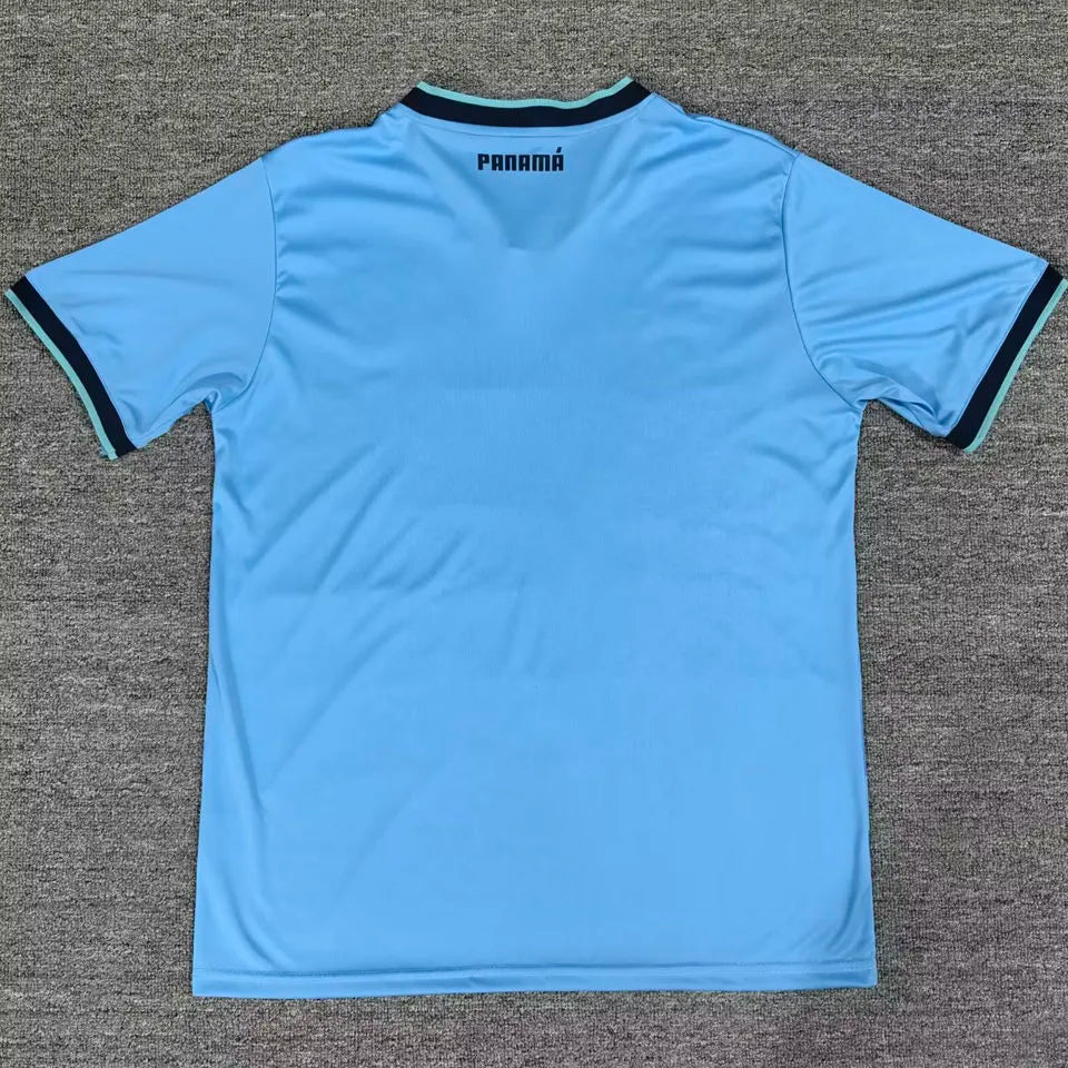 2025/26 Panama Away Blue Fans Soccer Jersey Back