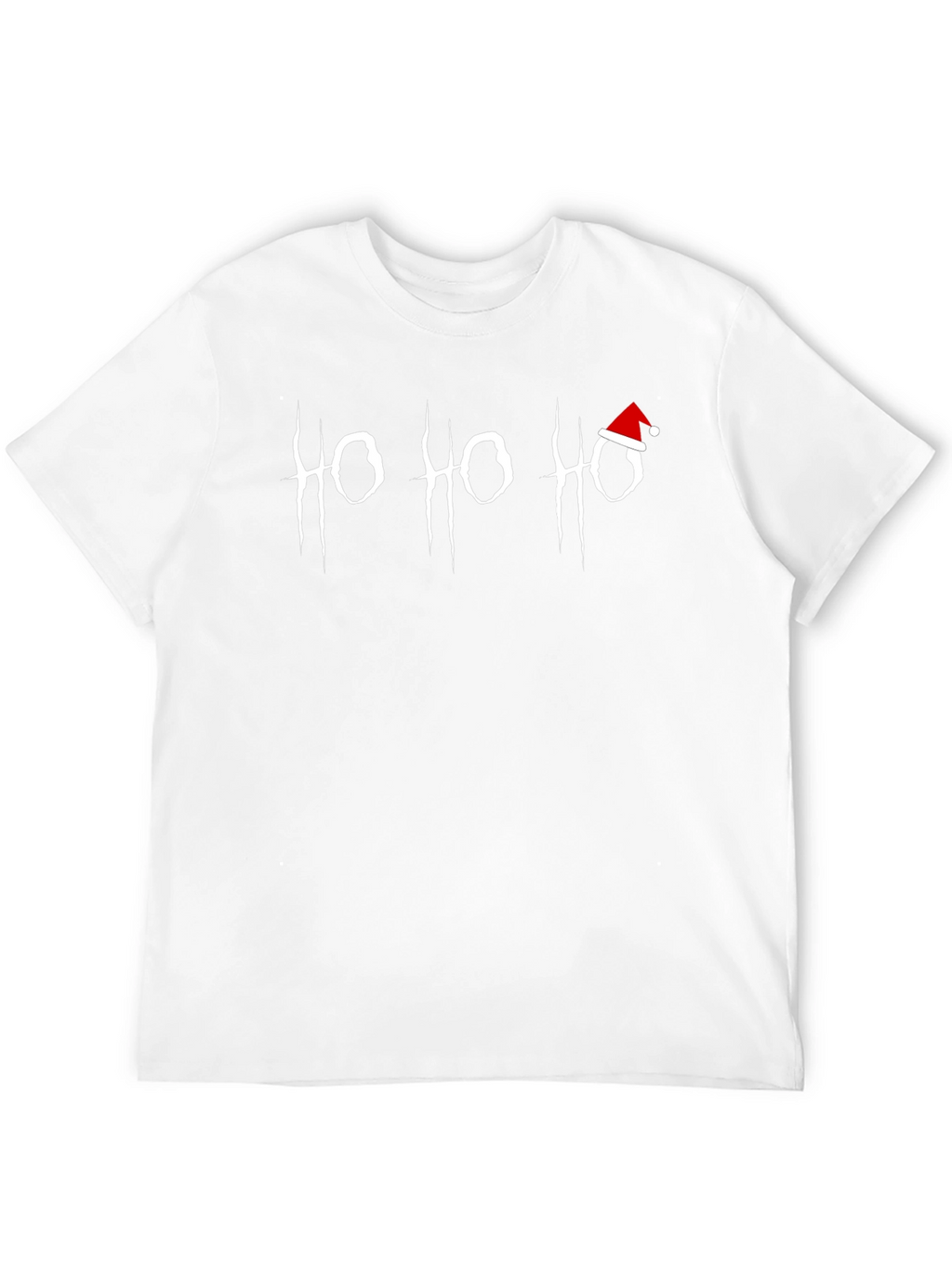 Ho Ho Ho Graphic Tee - Gothic Holiday Style