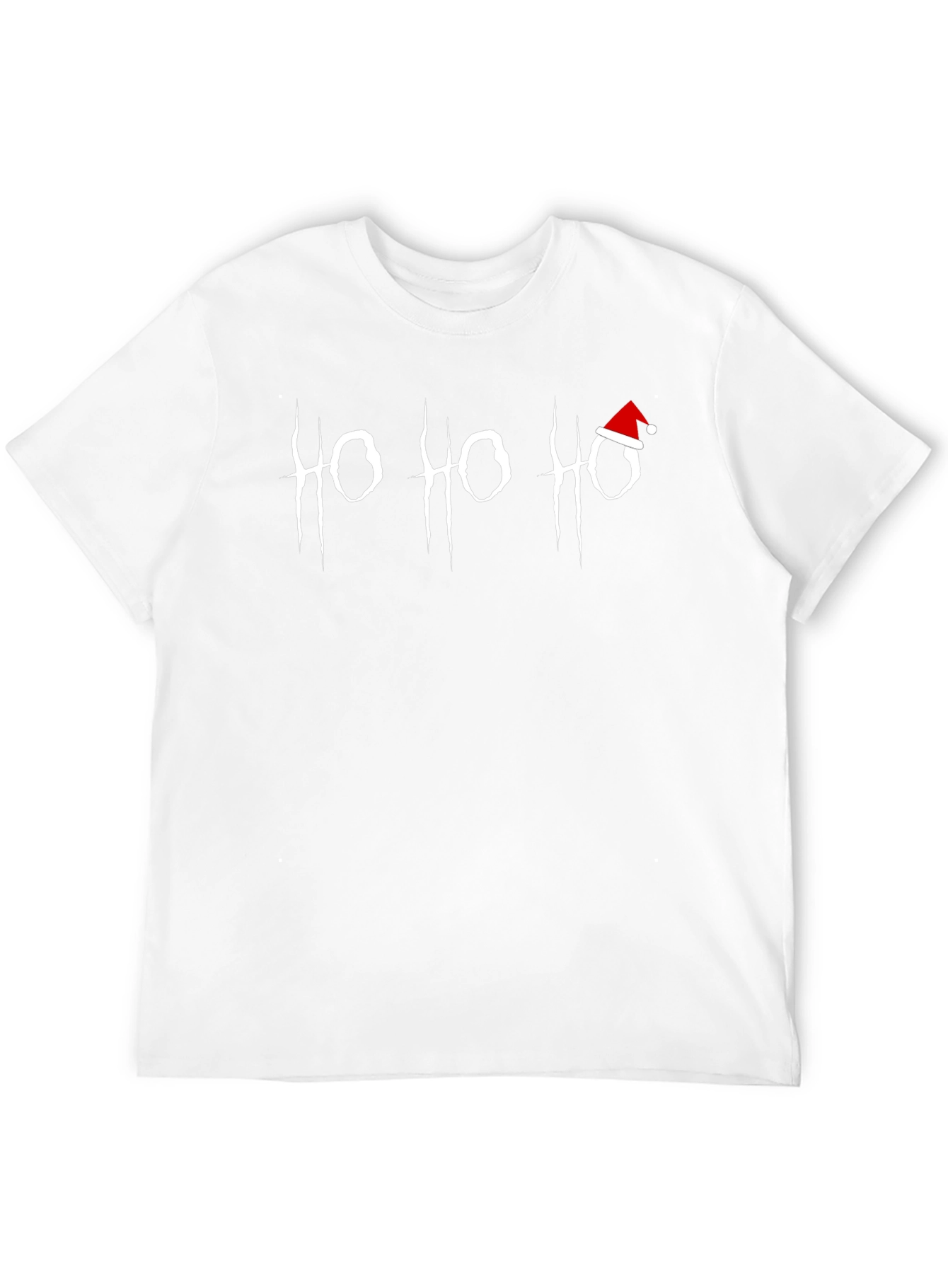 Ho Ho Ho Graphic Tee - Gothic Holiday Style