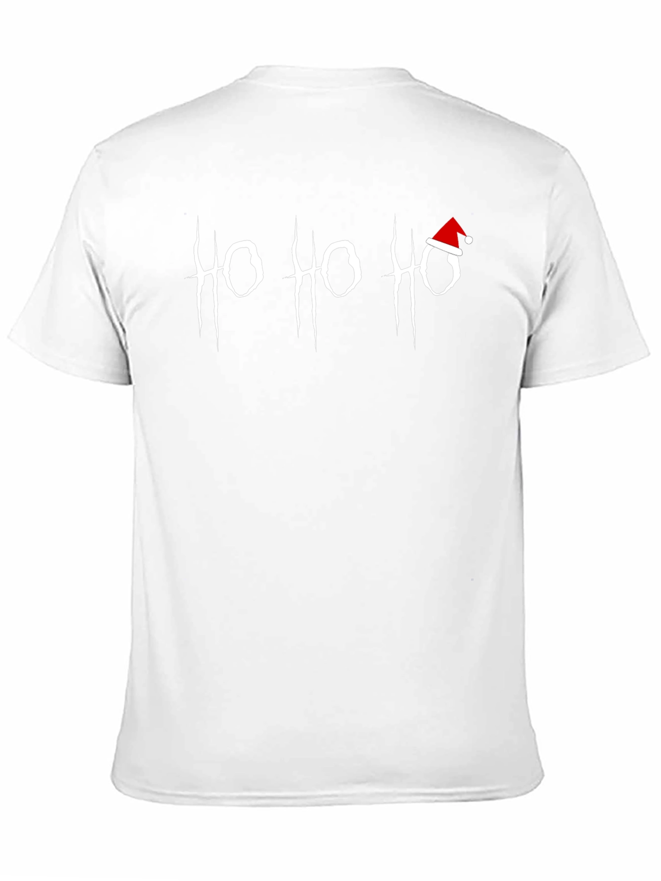 Ho Ho Ho Graphic Tee - Gothic Holiday Style
