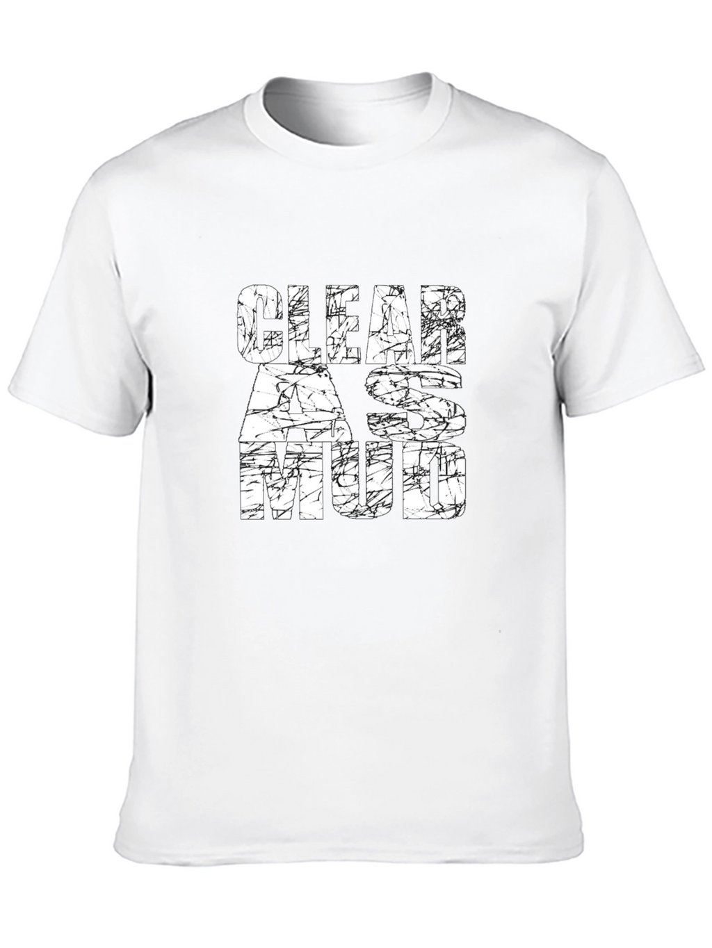 Clear As Mud Graphic Print T-Shirt