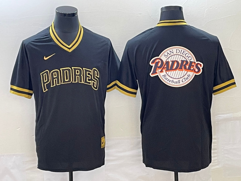 Men's San Diego Padres Black Cooperstown Collection Player Jerseys