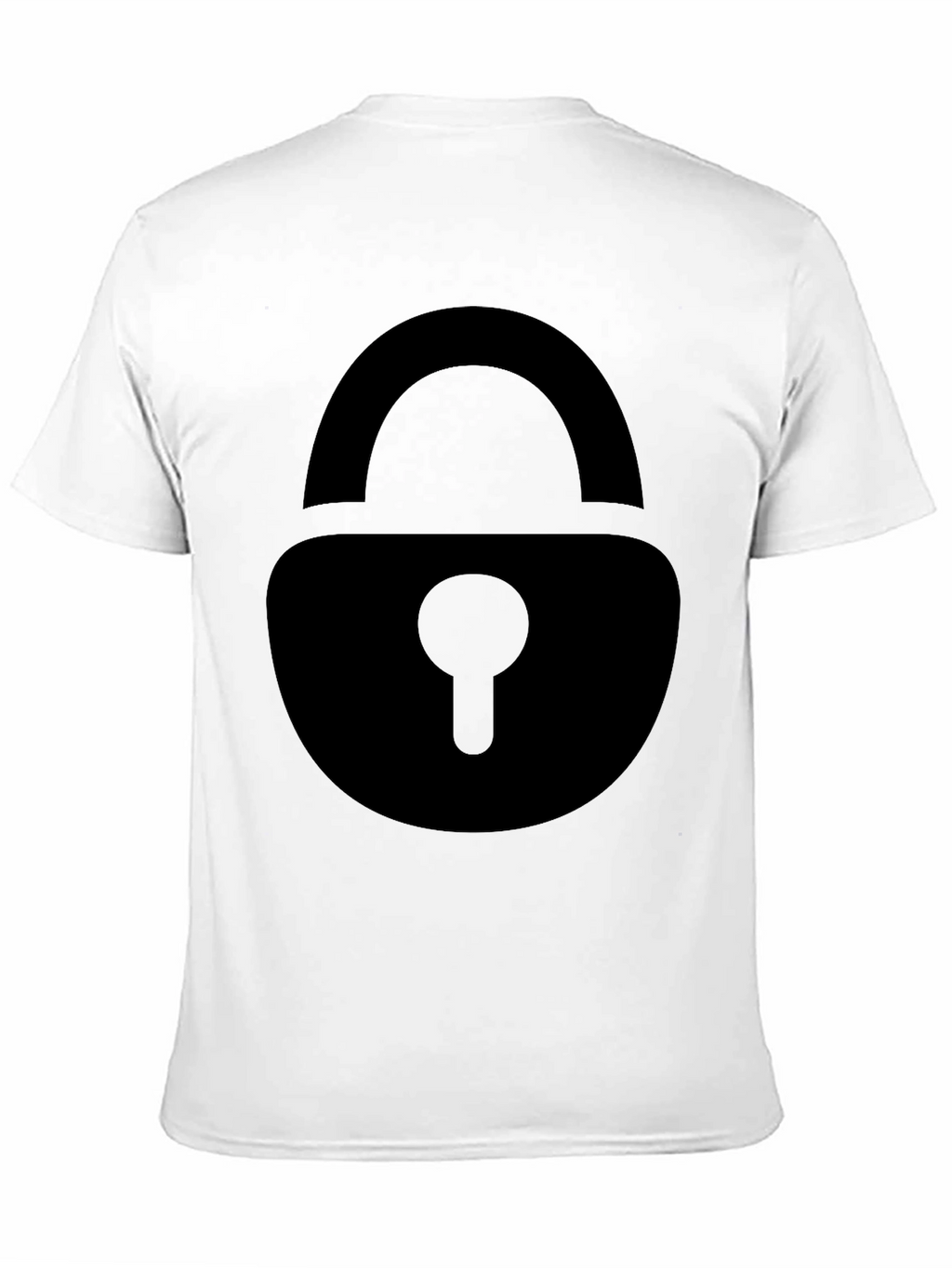 Lock Graphic Tee - Secure Style